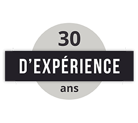 30 ans d'experience